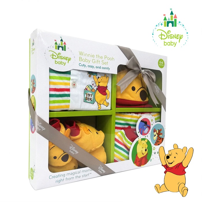 Buy Disney Baby Winnie The Pooh Premium Gift Set / Set Hadiah Bayi (5